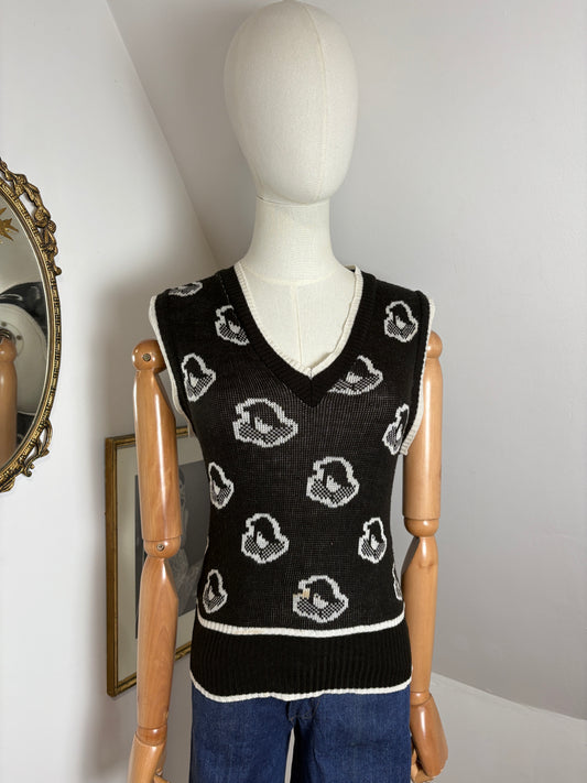 1970s Art Deco Vest
