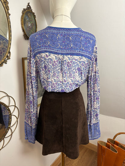 1970s Bohemian Blouse