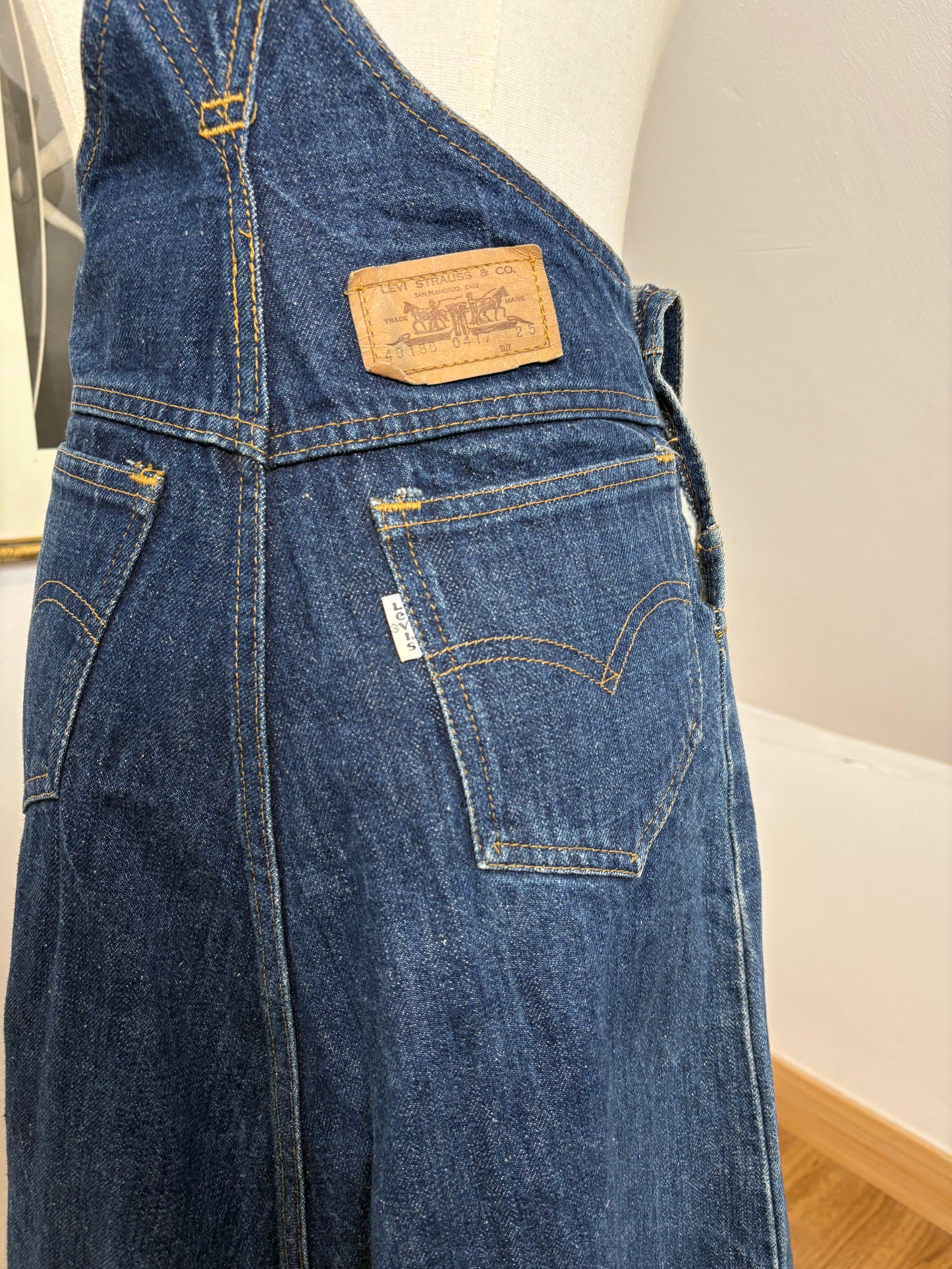 1970s White Tab Levi’s Dress