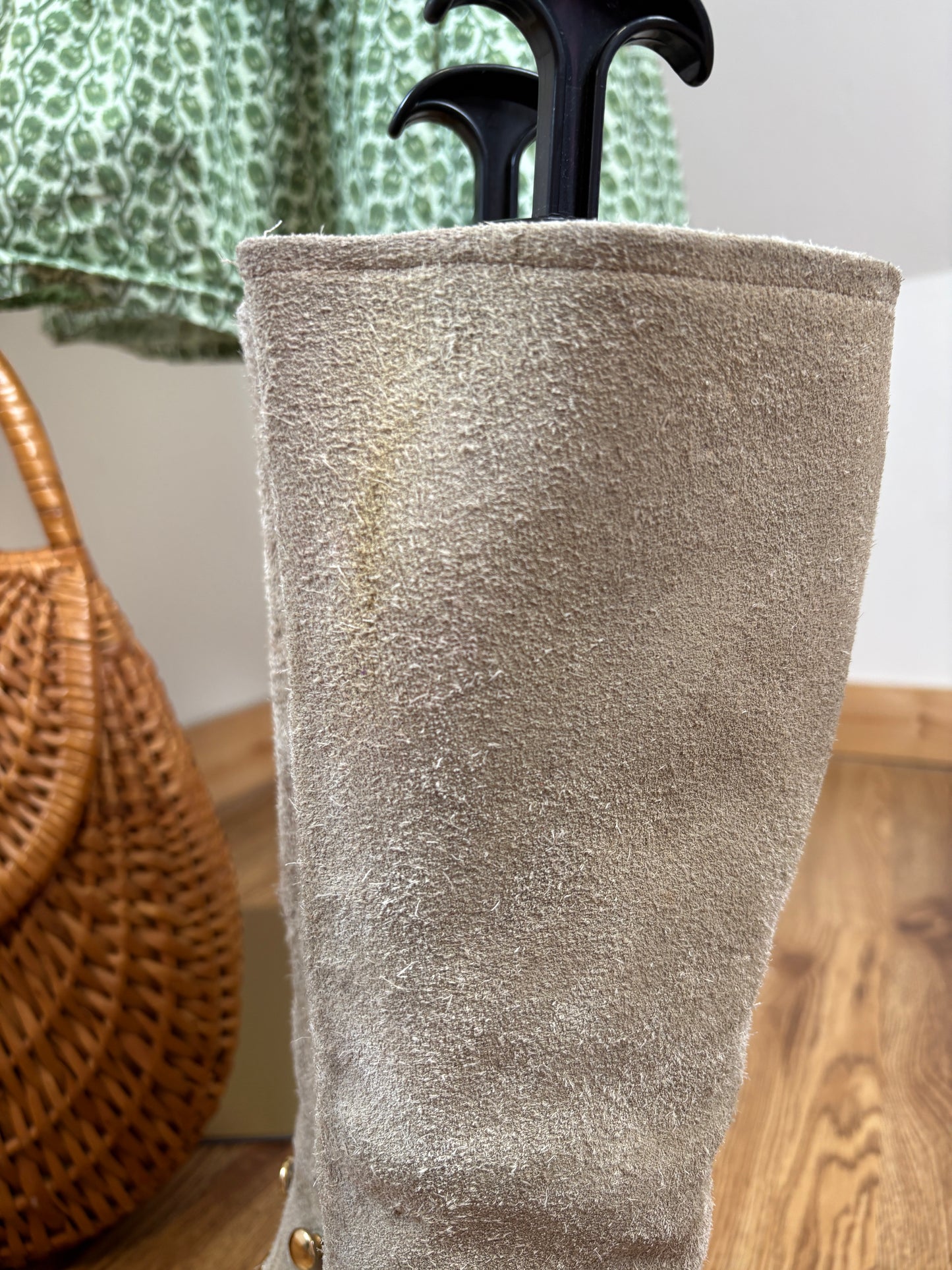 1960s Suede Gogo Boots