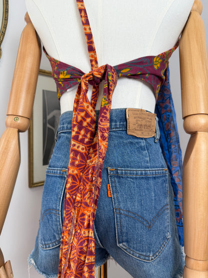 1970s Orange Tab Levi Shorts