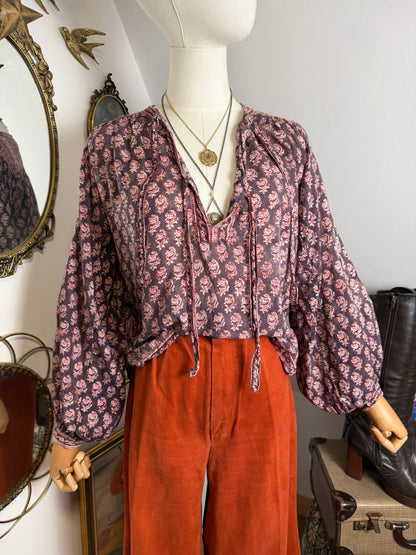 1970s ‘Anokhi’ Indian Cotton Shirt
