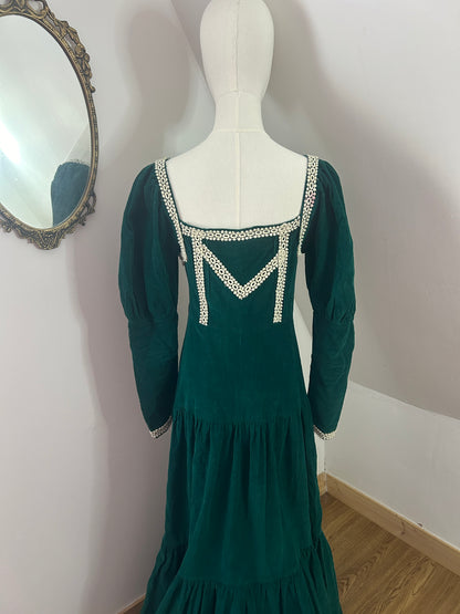 1970s ‘Travers Tempos’ Medieval Revival Dress