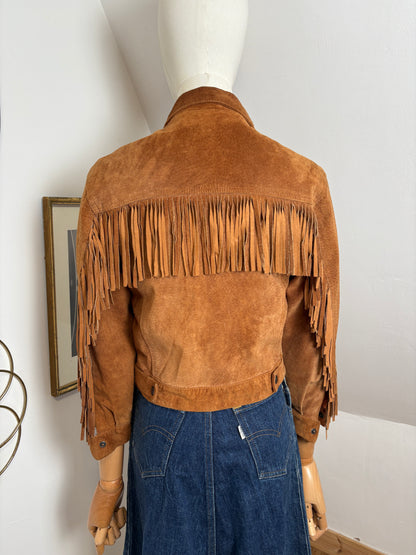 60s / 70s Buckskin Suede Jacket