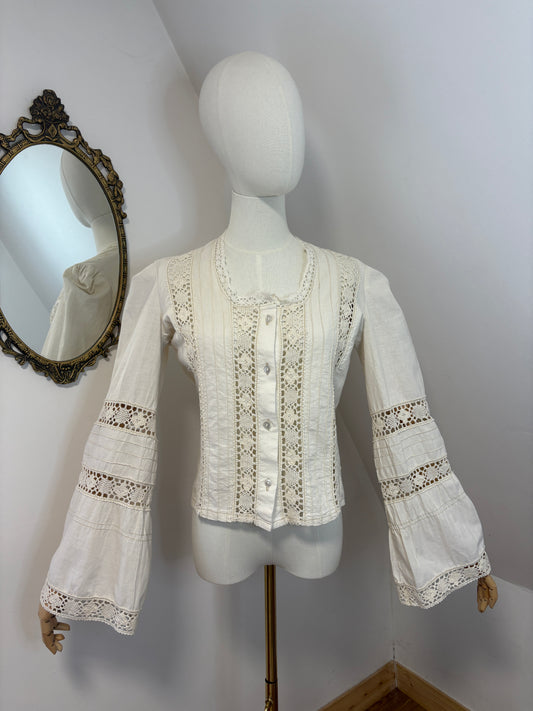 1970s Laura Ashley Blouse