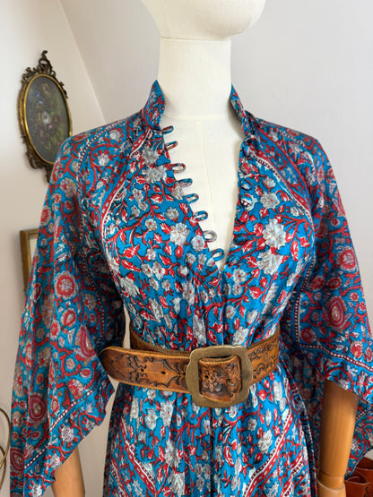 1970s ‘Mascot’ Silk Dress