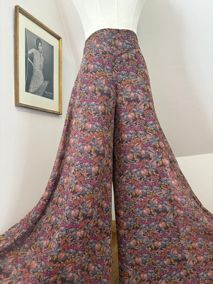 1960’s Autumnal Palazzo Trousers