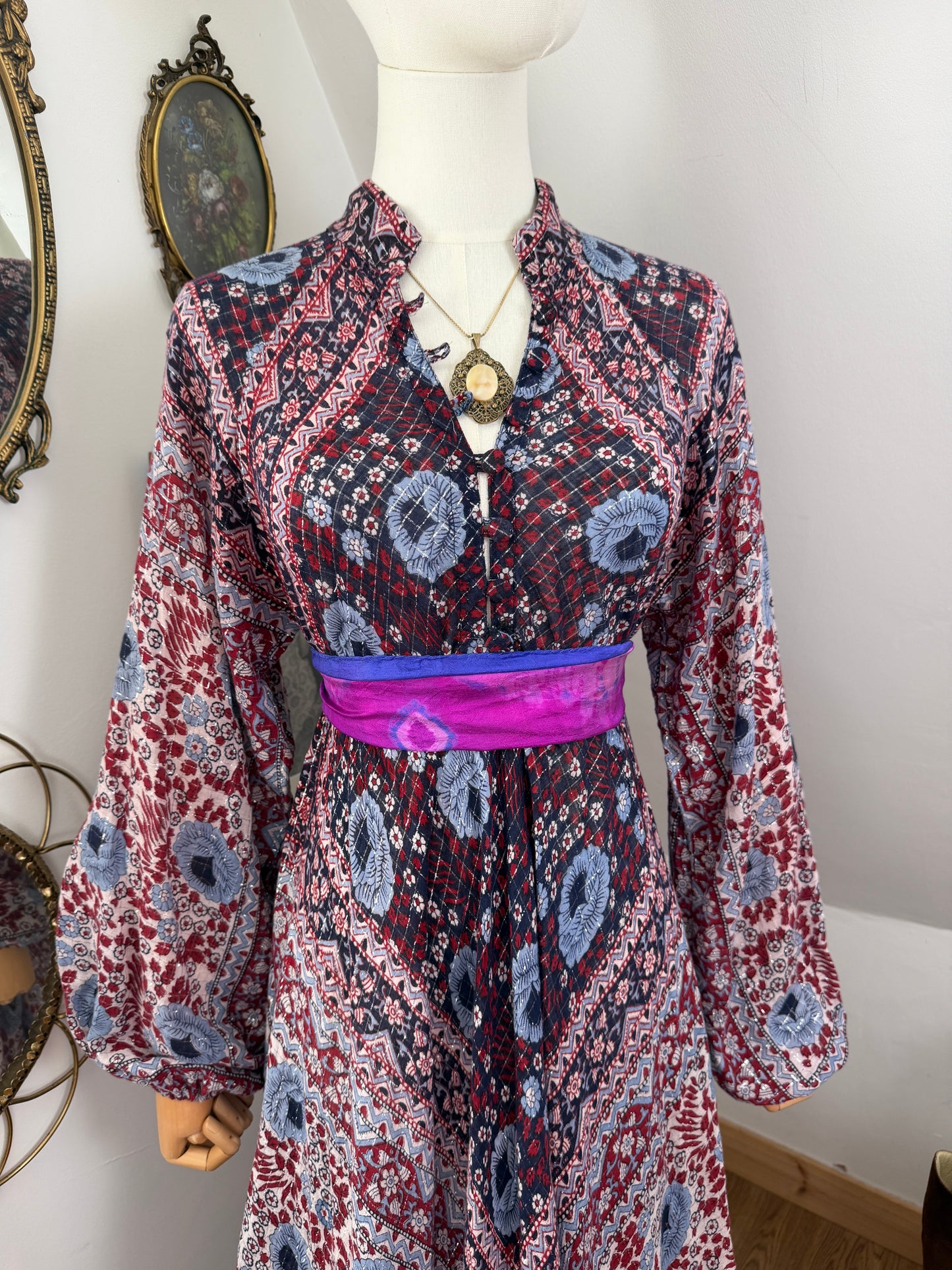 1970s ‘Adini’ Lurex Dress