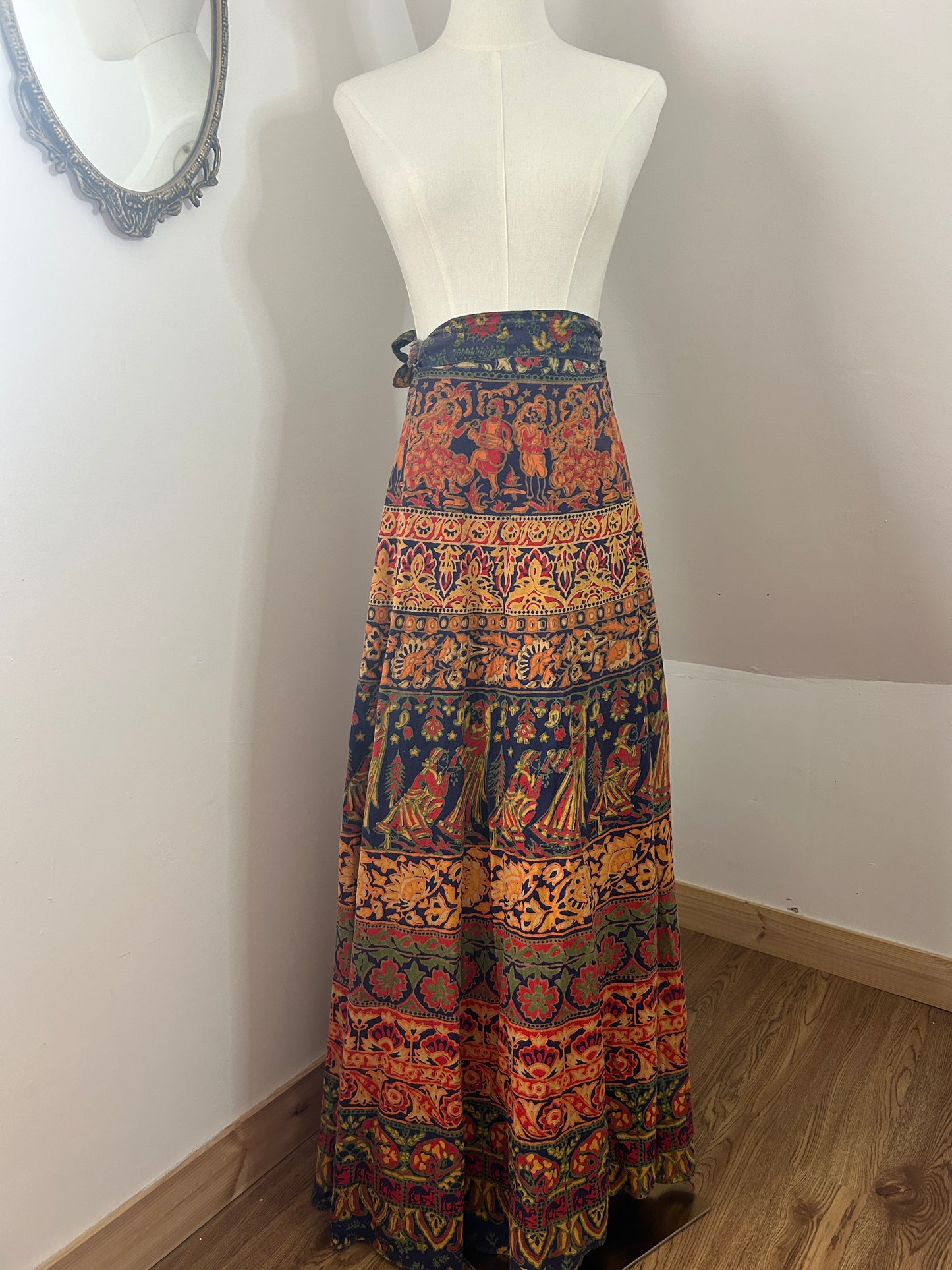 1970s Oasis Trading Wrap Skirt