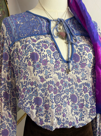 1970s Bohemian Blouse