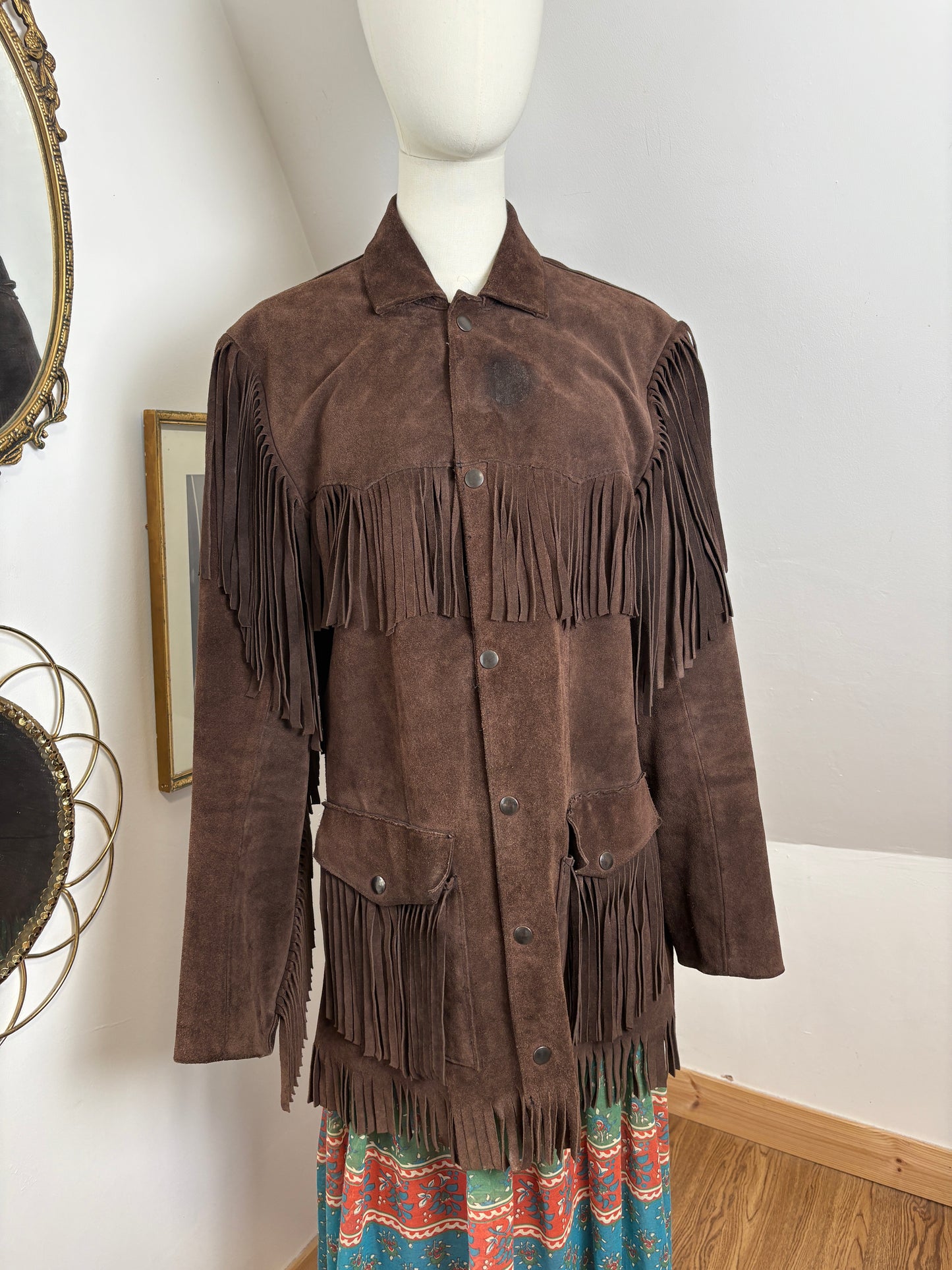 1960s Chocolate Suede Jacket