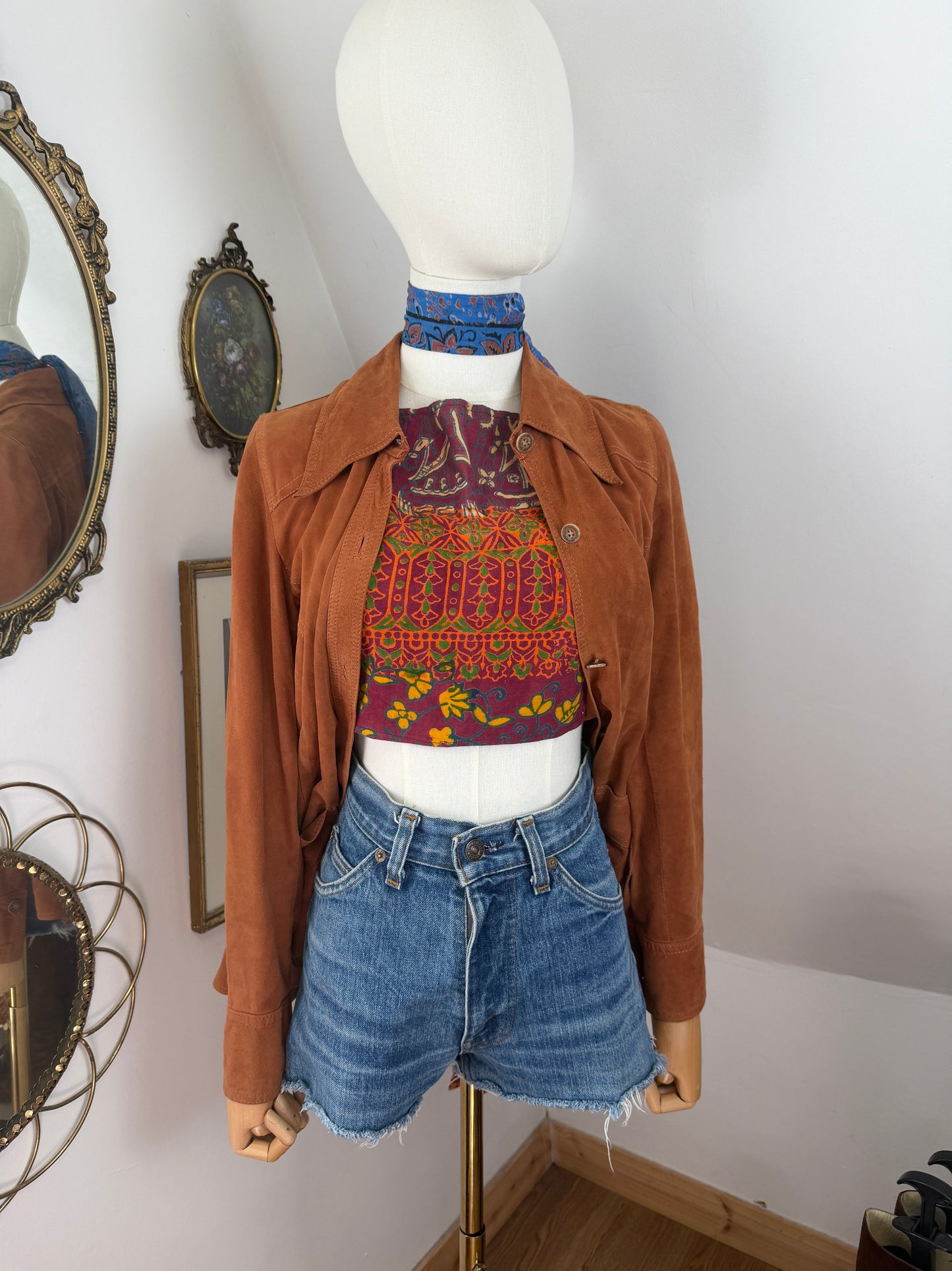 1960s Leather Shirt