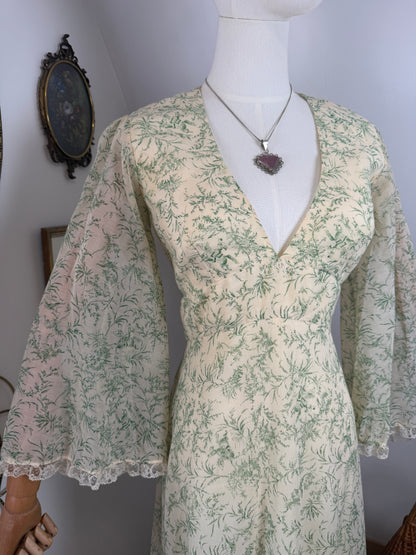 1970s ‘California’ Western Prairie Dress