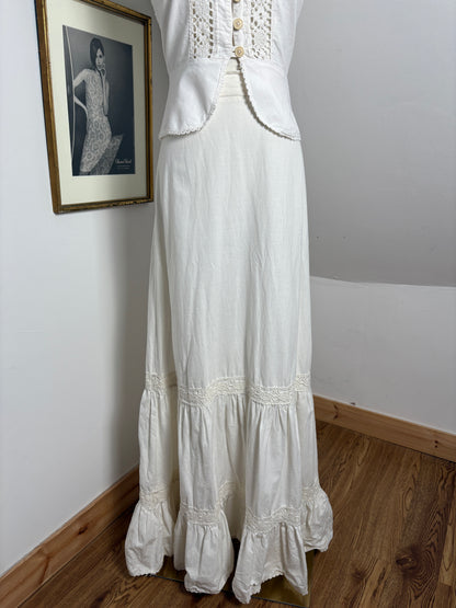 1970’s Prairie Tiered Skirt