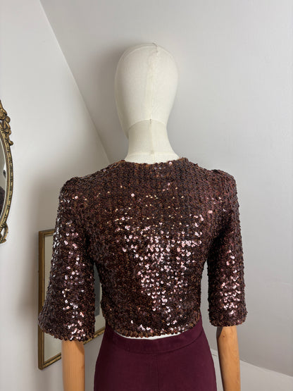 1970’s Biba Sequin Bolero