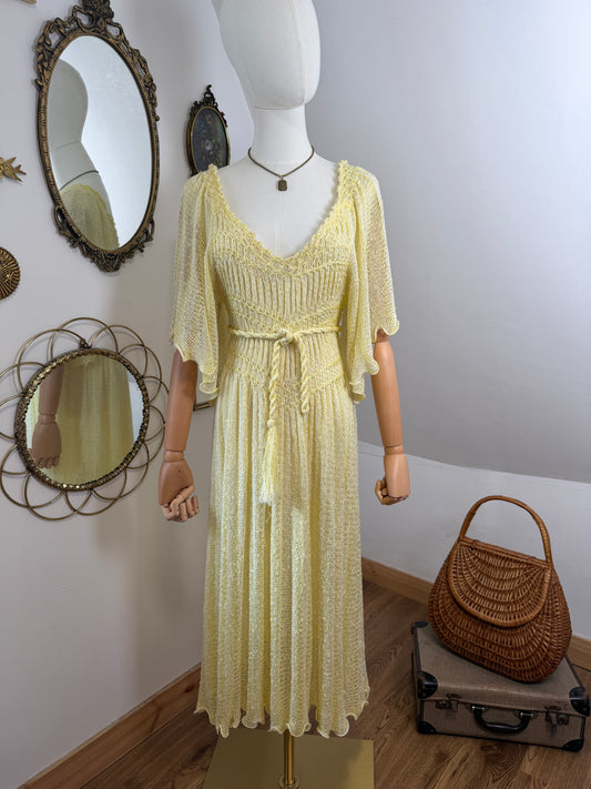 1970s ‘Mary Farrin’ Knit Dress