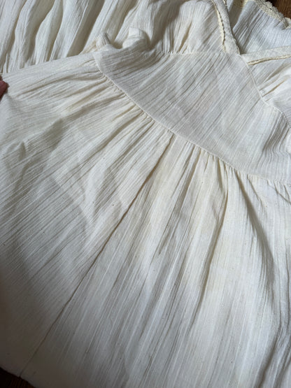 1970s Cheesecloth Sundress