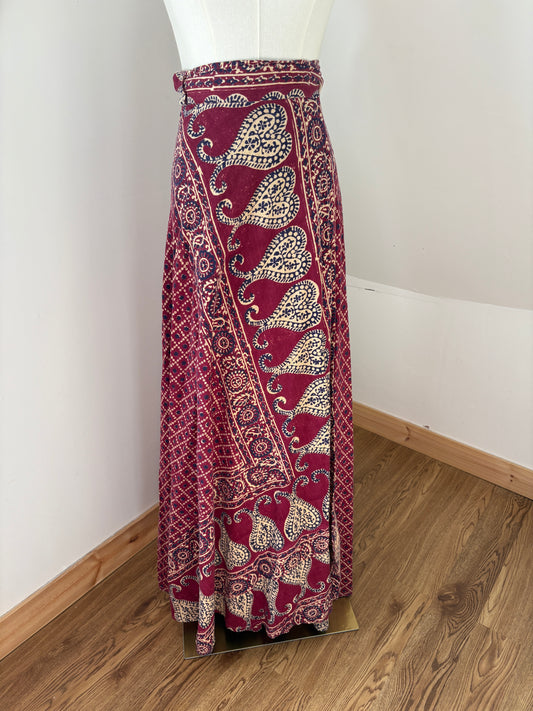 1970s ‘Ayesha Davar’ Wrap Skirt