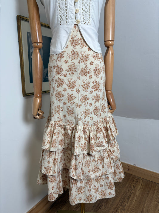 1970s Laura Ashley Skirt