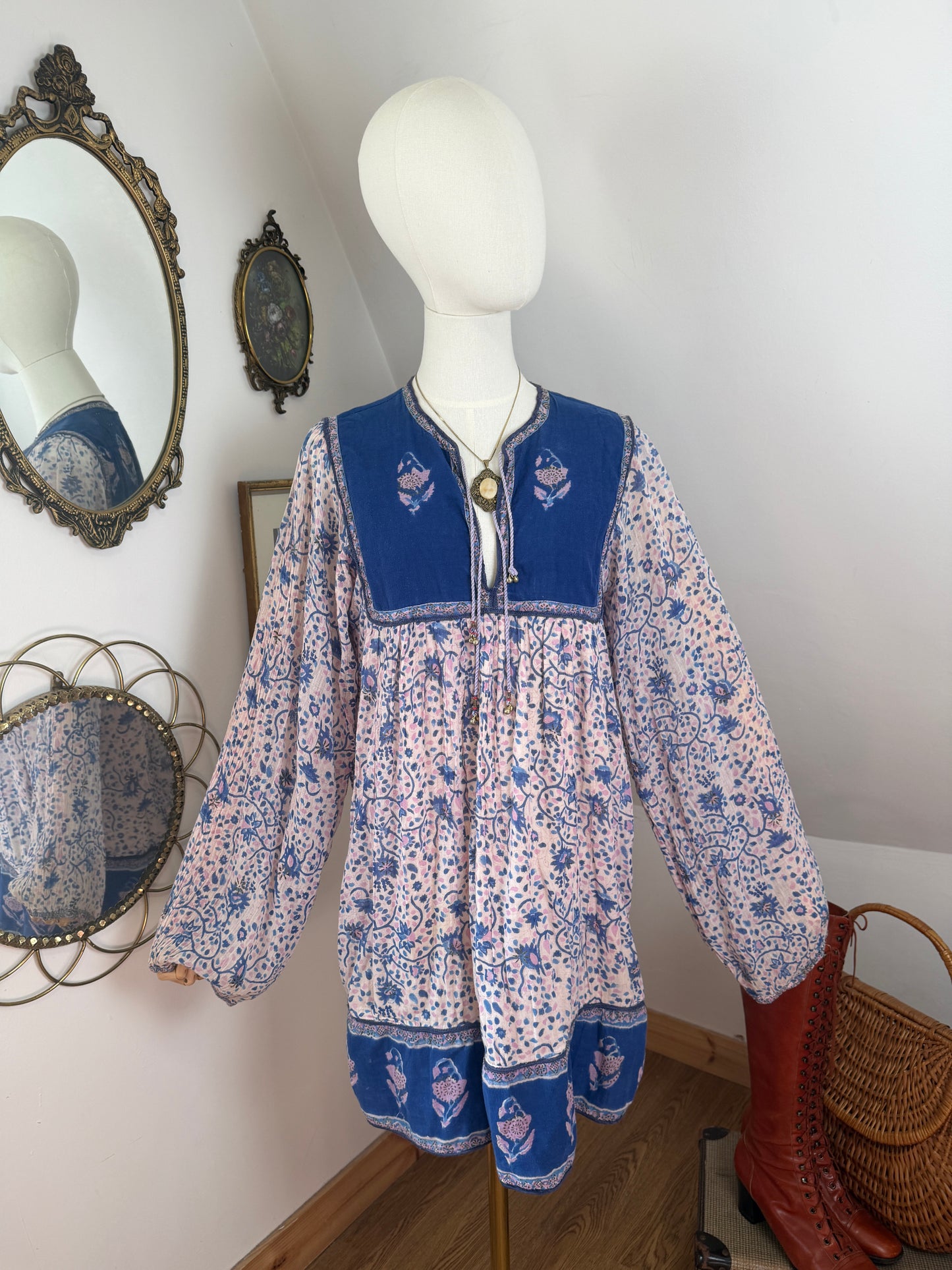 1970s ‘Phool’ Mini Dress