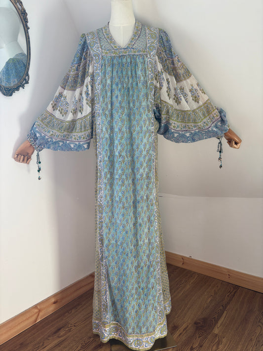 1970’s Indian Block-print Dress
