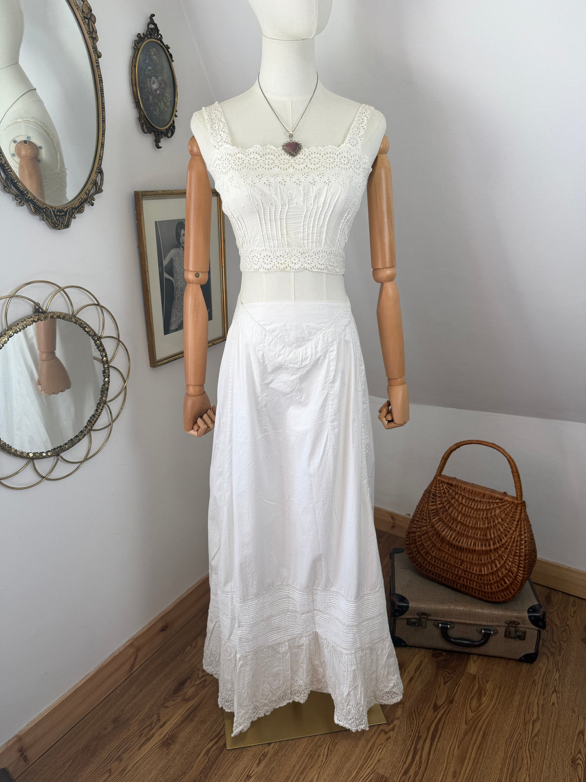 Edwardian Cotton Undergarment Set