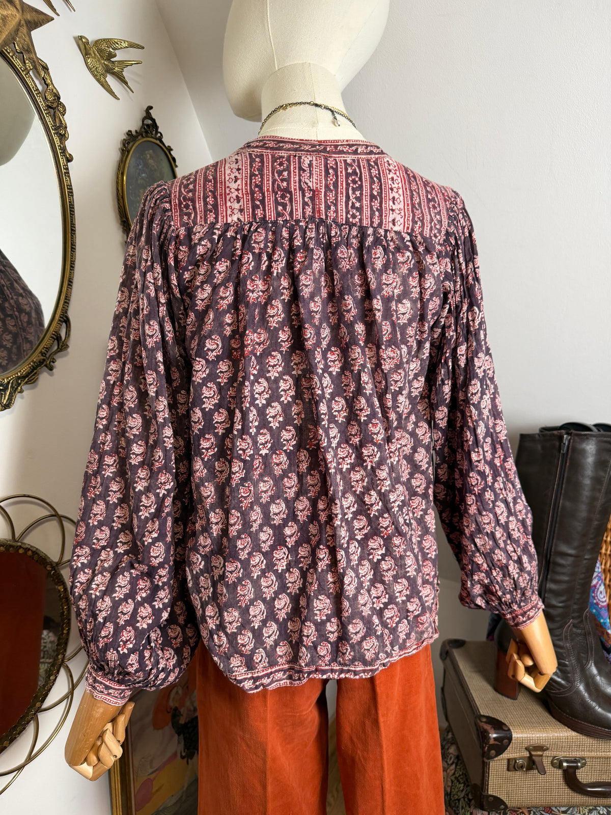 1970s ‘Anokhi’ Indian Cotton Shirt