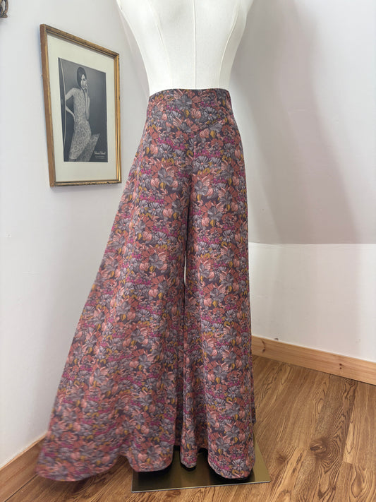 1960’s Autumnal Palazzo Trousers