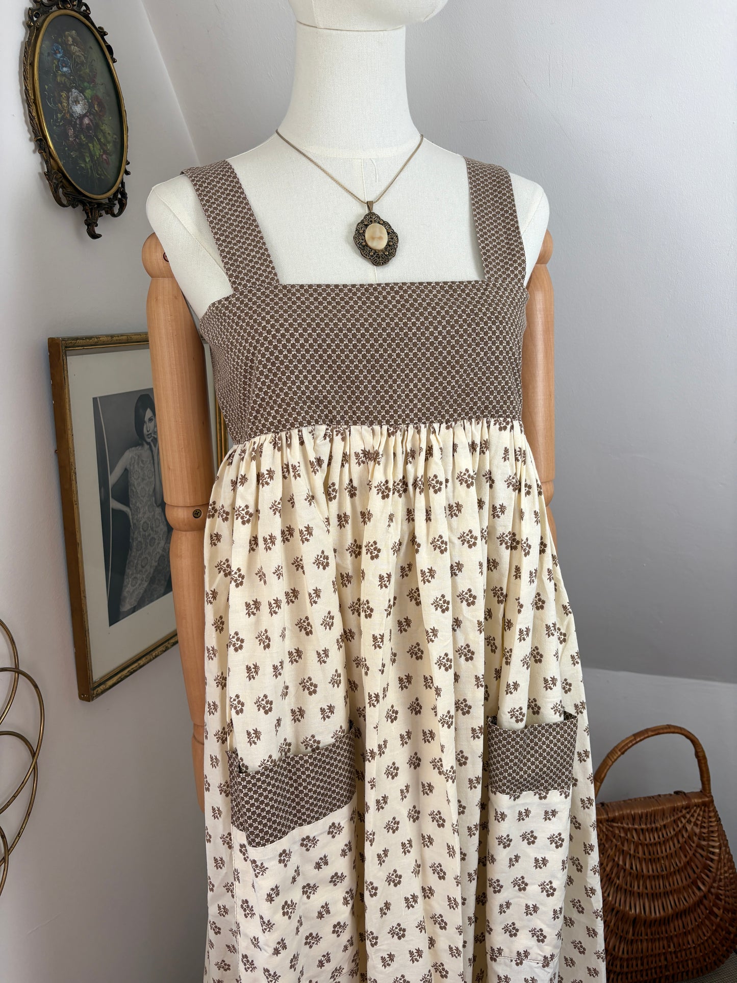 1960s ‘QUAD’ Smock Dress