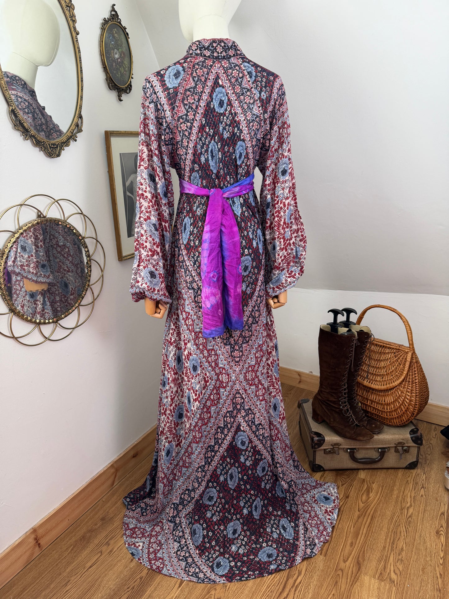 1970s ‘Adini’ Lurex Dress