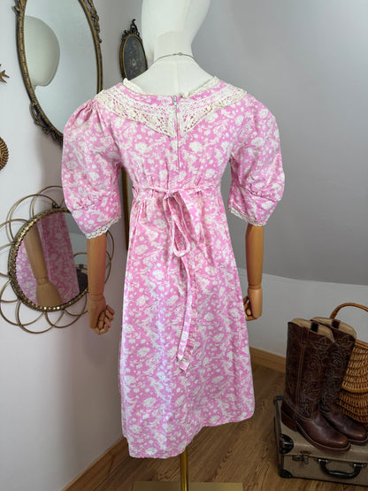 1960s Laura Ashley Midi Dress