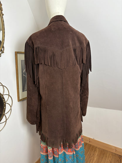 1960s Chocolate Suede Jacket