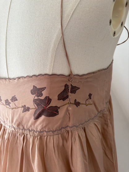 1970s Janet Reger Robe & Slip Set
