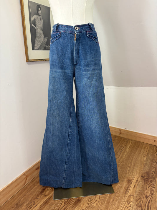 1970’s Denim Flares