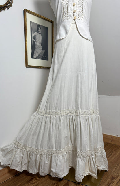 1970’s Prairie Tiered Skirt