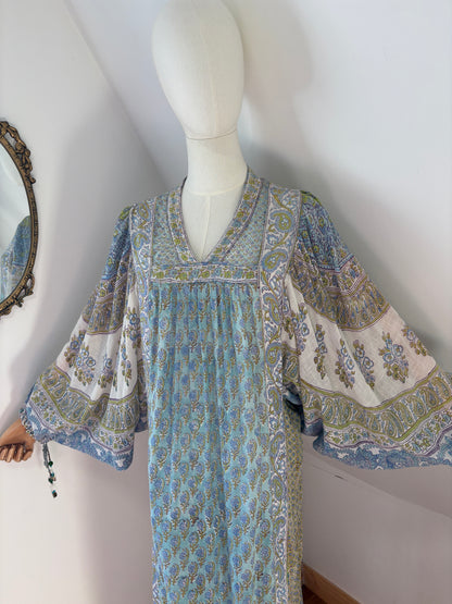 1970’s Indian Block-print Dress