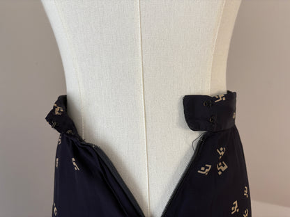 1970s Biba Art Deco Skirt