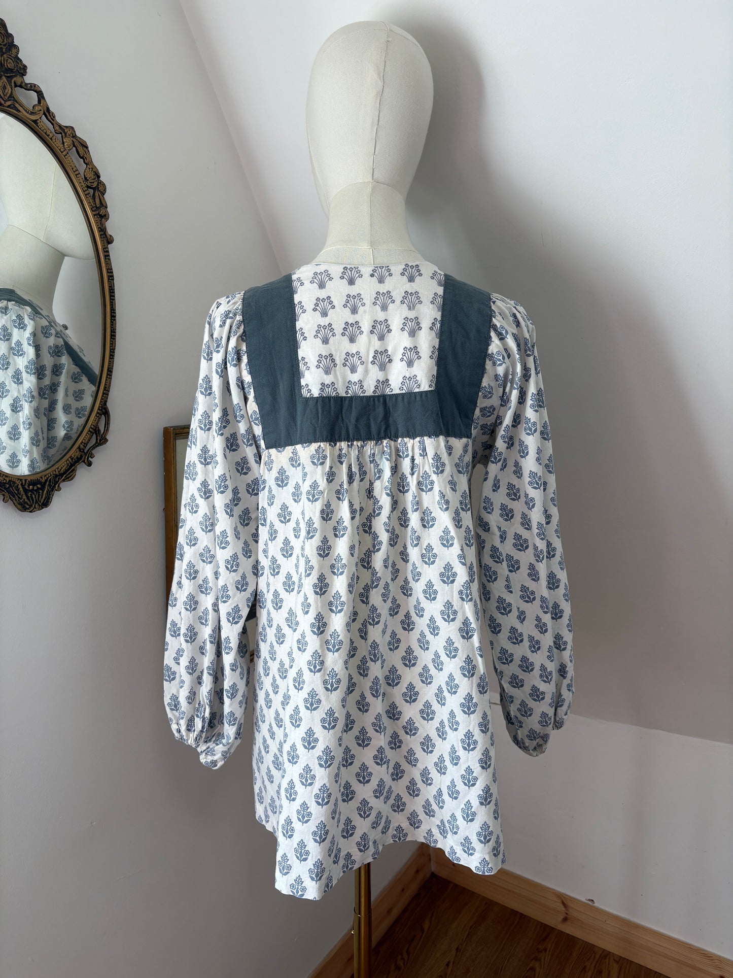 1970’s Cotton Smock Dress