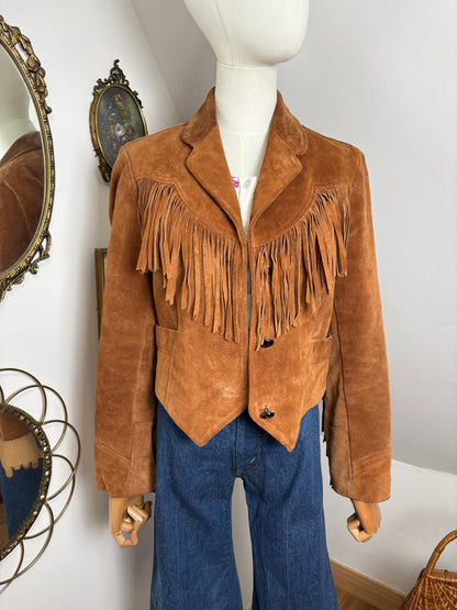 1970s ‘Ms Pioneer’ Fringe Jacket
