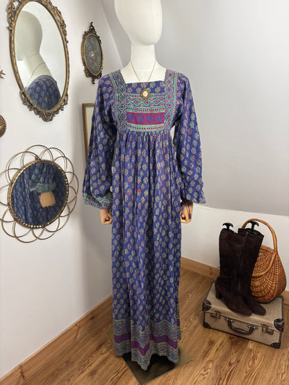 1970s Indian Cotton Dress