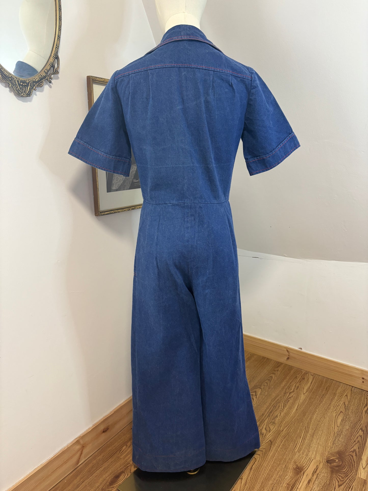 1970’s Denim Jumpsuit