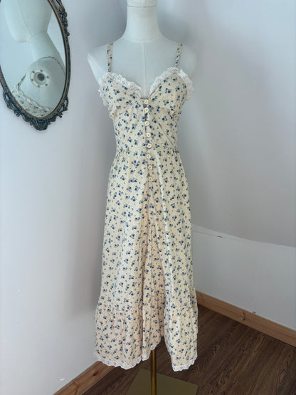 1970’s Cotton Prairie Dress