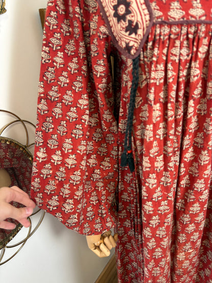 1970s ‘Phool’ Indian Cotton Dress