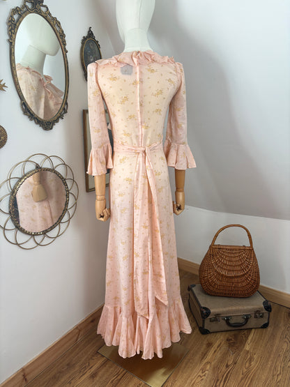 1970s ‘Biba’ Floral Prairie Dress