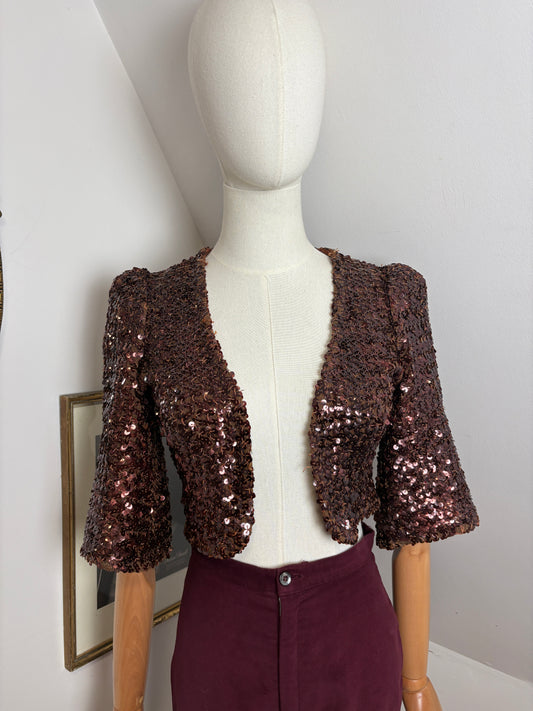 1970’s Biba Sequin Bolero