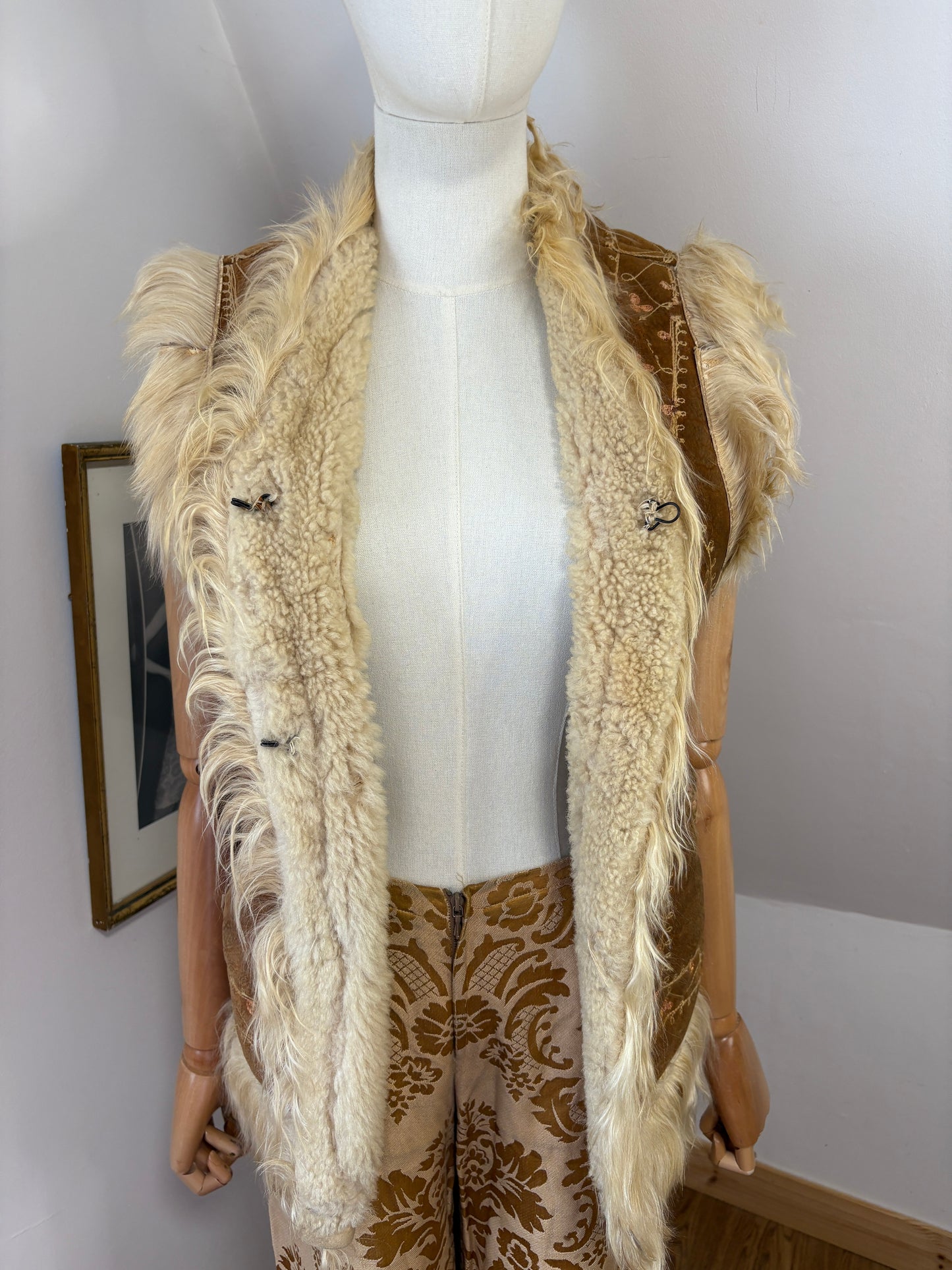 1960’s Afghan Embroidered Waistcoat