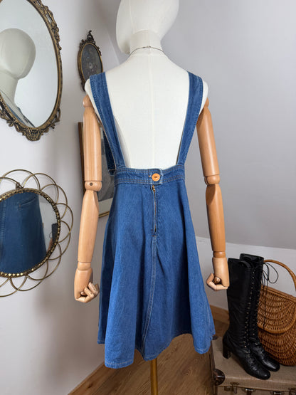 1970s ‘Landlubber’ Pinafore Dress