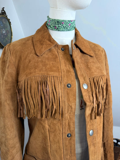 1960s Suede Tassel Jacket