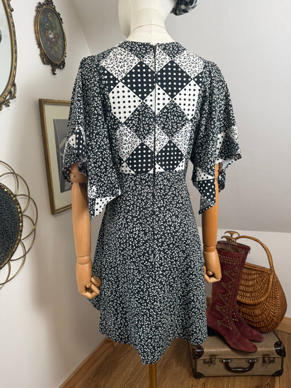 1970s Cotton Mini Dress