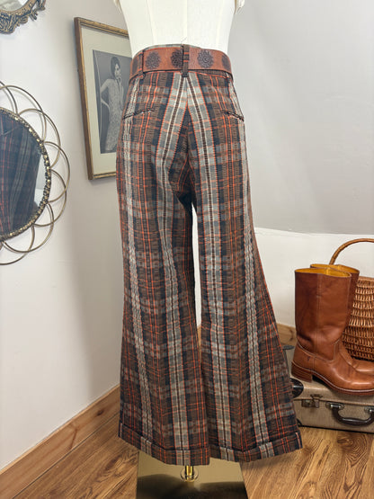 1970s Levi’s Plaid Bellbottoms